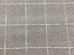Kravet Couture Boucle Check Uphol Fabric- Pocket Square / Graphite 7 yd 34906-21