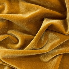 Princess DARK GOLD Polyester Spandex Stretch Velvet Fabric by the Yard