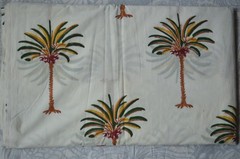10 Yard Hand Block Printed Fabric 100%Cotton NO TARRIF CHARGES 100%✅ ZK_126*