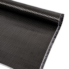 Carbon Fiber Fabric Roll 6.5ft x 12″ – 3K 2×2 Twill Weave 220g/m² High Streng…