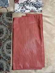 3.5 Lb Bag of Various Vintage Upholstery Chair Fabric Quilting Great Patterns