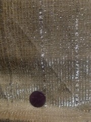 BTHY Vintage semi sheer Sparkling Gold On Gold Lurex Knit fabric