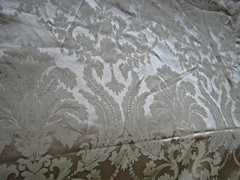 Damask Jacquard Brocade Fabric Gold on Gold 60″ w x 3.45 yds + 27″ w x 60″