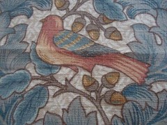 Designer Fabric Samples LOT of 9 Extra Large Pieces Red/Orange/Gold #2XL