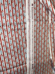 3 Yards Buttercream Floral Stripe Cotton Quilting Fabric Joann Metallic