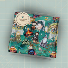 Lord of the Ring Green Cartoon DBP 1 Yard Fabric Seamless Design Approx 59×36