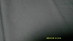 Solid Black Irregular Shaped Cotton/Poly Fiber Blend Fabric 64.25″ x 43.25″