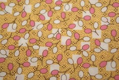 1 Yd Aunt Grace Judie Rothermel Marcus Bros Yellow Pink Quilt Top Fabric