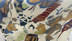 Marimekko OYJ Suomi Finland Fabric “ La Boca”100% Cotton 28”W X 120” L 2005