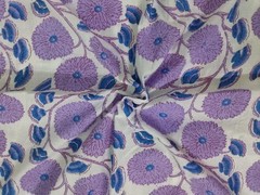 Pre Cut Cotton Fabric Squares Hand Block Print Quilting Fabric Bundle by The