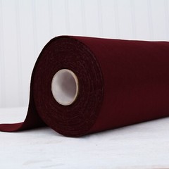 Premium Felt Roll – By The Yard – 36″ Wide – Burgundy – Soft Wool-Like 1.2mm