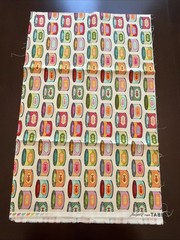 Tula Pink Tabby Road Cream Cat Snacks Clear Skies Fabric Cotton 14″ X 44″ OOP