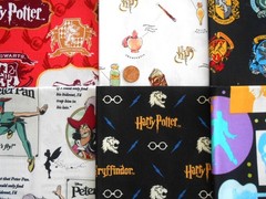 Celebrity TV Show Movie Character Fat /Long Quarter 1/2 Yard Quilt Fabric Bundle