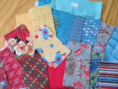 240 Precut Cotton Quilt Pieces Lot-Rectangle Cuts 4.5″ x 2.5″ and 6.5″ x 2.5″