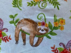 HOBBY LOBBY FABRIC 2019~Swinging Sleeping Sloths~VINES WITH BABY~Hibiscus Floral