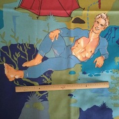 USA Cotton Alexander Henry Outdoor Fabric 108 x 60cm