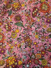 Vera Bradley /Braemore RARE Mickey Minnie Design Exclusive Fabric 13 Ft x 6 Ft