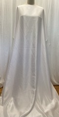100% Silk Crepe Back Satin 4 Ply White Fabric 3 Yards Long & 46″ Inch Wide