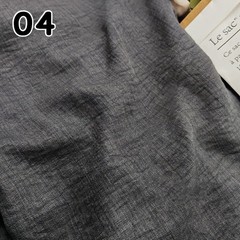 50*150cm Summer Cool Soft Faux Linen Cotton Fabric Wrinkle Texture DIY Designer.
