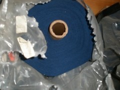 BOLT OF 60″ GABARDINE DK BLUE 55% DACRON 45% WOOL WASHABLE 10.6 OZ 100 YDS