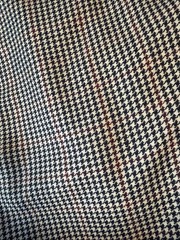 10 Yards Of Houndstooth Wool Blend Material Sold By The Yard