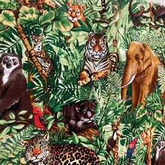 Robert Kaufman “Portraits of The Wild “ #536 African Safari Animals Remnant