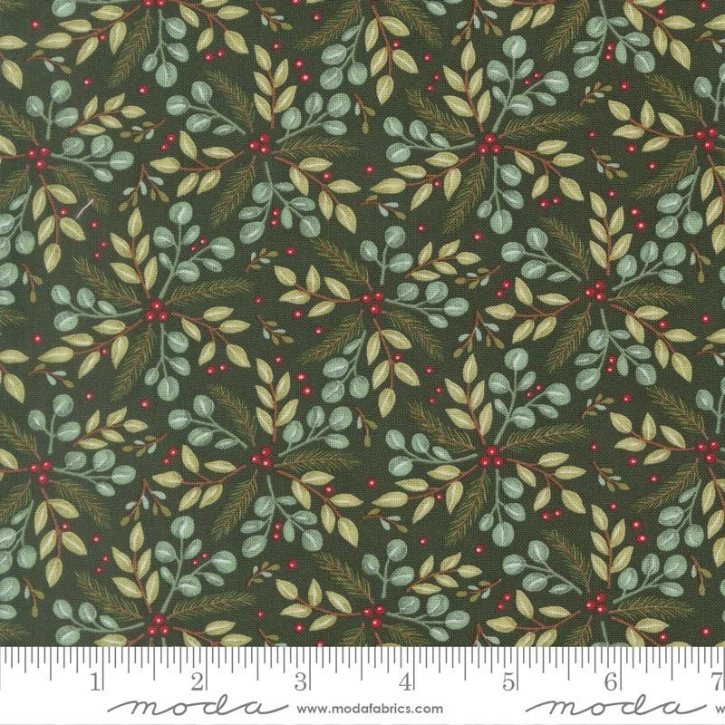 Moda When Snow Falls Winter Holly 56174 14 100% Quilt Cotton 44” Wide BTY