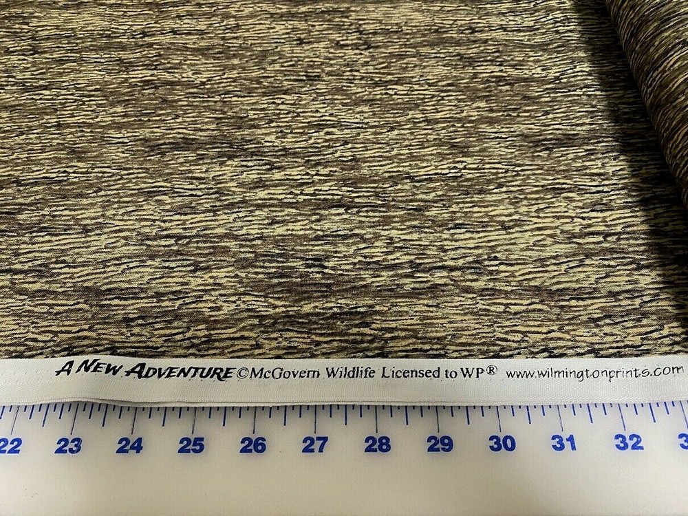 Tree Bark Texture cotton Fabric per yd. by Wilmington