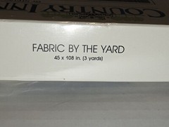 Country Inn Fabric By The Yard Floral Lalique Multi By Stevens 3yds 45×108 VTG