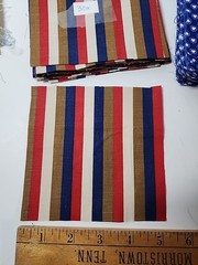 110x Mixed Precut Fabric Squares & Rectangles Pcs Quilt Blocks Sewing Lot