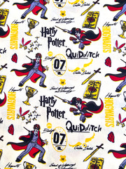 NEW Harry Potter 100% Quiditch Cotton 1 yard Warner Brothers By The Half Yard