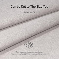 Suede Auto Headliner Fabric 96″ L x 60″ W with Foam Backing – Grey Interior