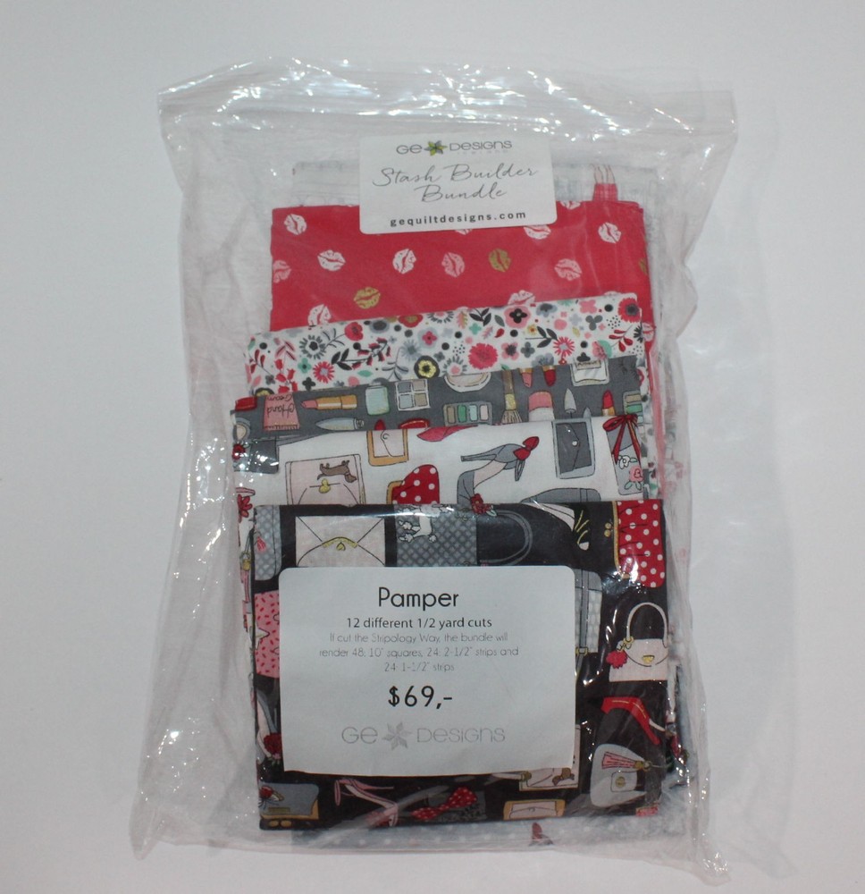 Pamper Stash Builder Bundle by GE 12 Different 1/2 Yard Cuts