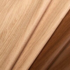 Faux PU Leather Fabric Grain Wood Pattern DIY Craft Leatherette Upholstery Retro