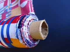 Vintage World Flags Fabric Roll International Country Nautucal Banner 30+ Yards
