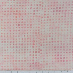 1 Yard Cut of Lunn Fabric Half Tone Batik 100% Cotton 2356 Blush Light Pink