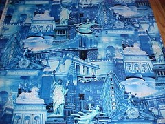 Fabric Cotton Timeless Treasures Fabrics of SoHo 2 Pieces Blue Sparkles 2yd+16″