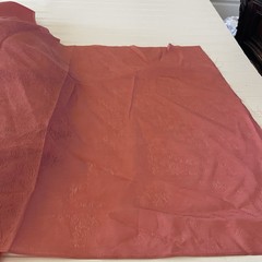SILK PEACH PINK FABRIC 3 Yards x 21 Inches Wide or 108 Inches