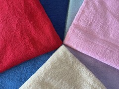 100% COTTON TERRY CLOTH Fabric 45″ Wide Solid Color By The Yard