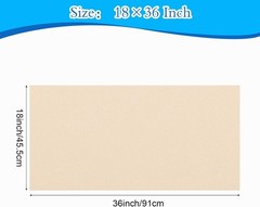 Soft Flexible 18″ x 36″ Skin Color Felt Fabric for Craft & DIY Projects