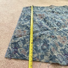 Vintage Upholstery Fabric Scrap Lot 4.5 lbs Tapestry Brocade Floral Swatches
