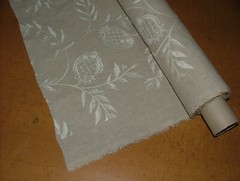 1.4 Metres iLiv Vinery Stone Embroidered Fabric Curtain Upholstery Cushion Craft
