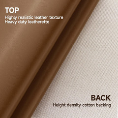 Marine Vinyl Fabric, 0.6MM Thick Soft Smooth Waterproof Synthetic Fabric Materia