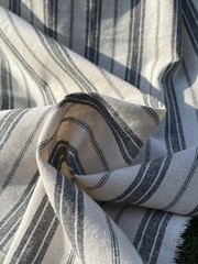 Heavy Weight Softened Linen Cotton Fabric By The Yard 200g/m2 – Upholstery
