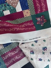 Quilt and Pillow Fabric Panel Cut & Sew Country Patchwork Americana Uncut