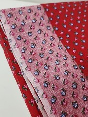 44″ X 2yds Petite Dainty Calico Floral Cotton Sewing Craft Quilting Fabric Vtg