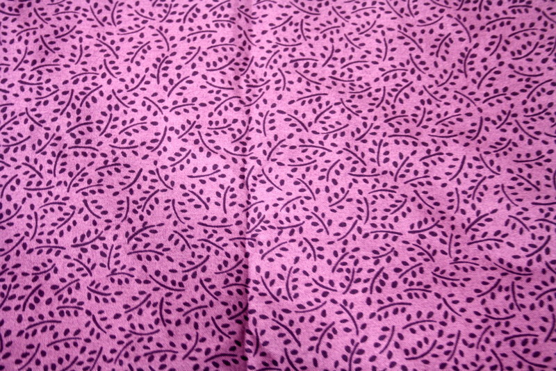 SIMPLE LIFE IN LAVENDER AND BLACK FROM RJR – 100% COTTON FABRIC