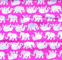 Lilly Pulitzer Fabric Dobby Cotton Pink Tusk in the Sun Large Remnant-see photos