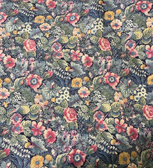 Joan Kessler (Concord Fabrics) Cotton Floral Print Fabric 3 1/2Yds