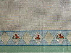 VINTAGE Bambi Border Fabric (Disney for Springs Creative) – BTY: 36” X 44”